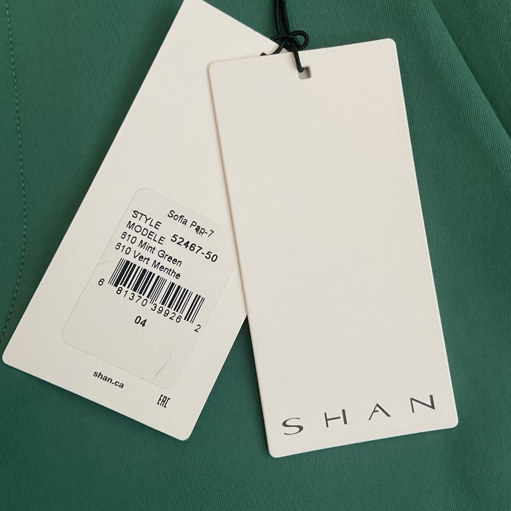 Shan Sofia Contemporary Tailored High Rise Dress Pants Size 4 - Picture 6 of 10